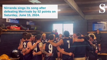 WDFNL round 10: Nirranda sings song