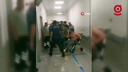 Sancaktepe'de hasta ve yakınları küfürler savurarak doktora saldırdı