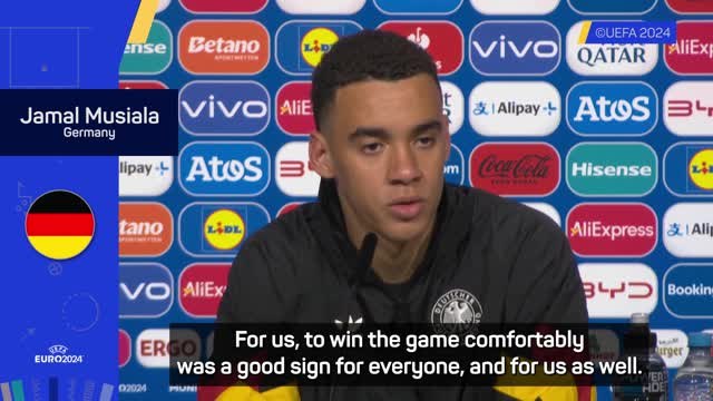 Germany react to thrashing Scotland in Euro 2024 opener