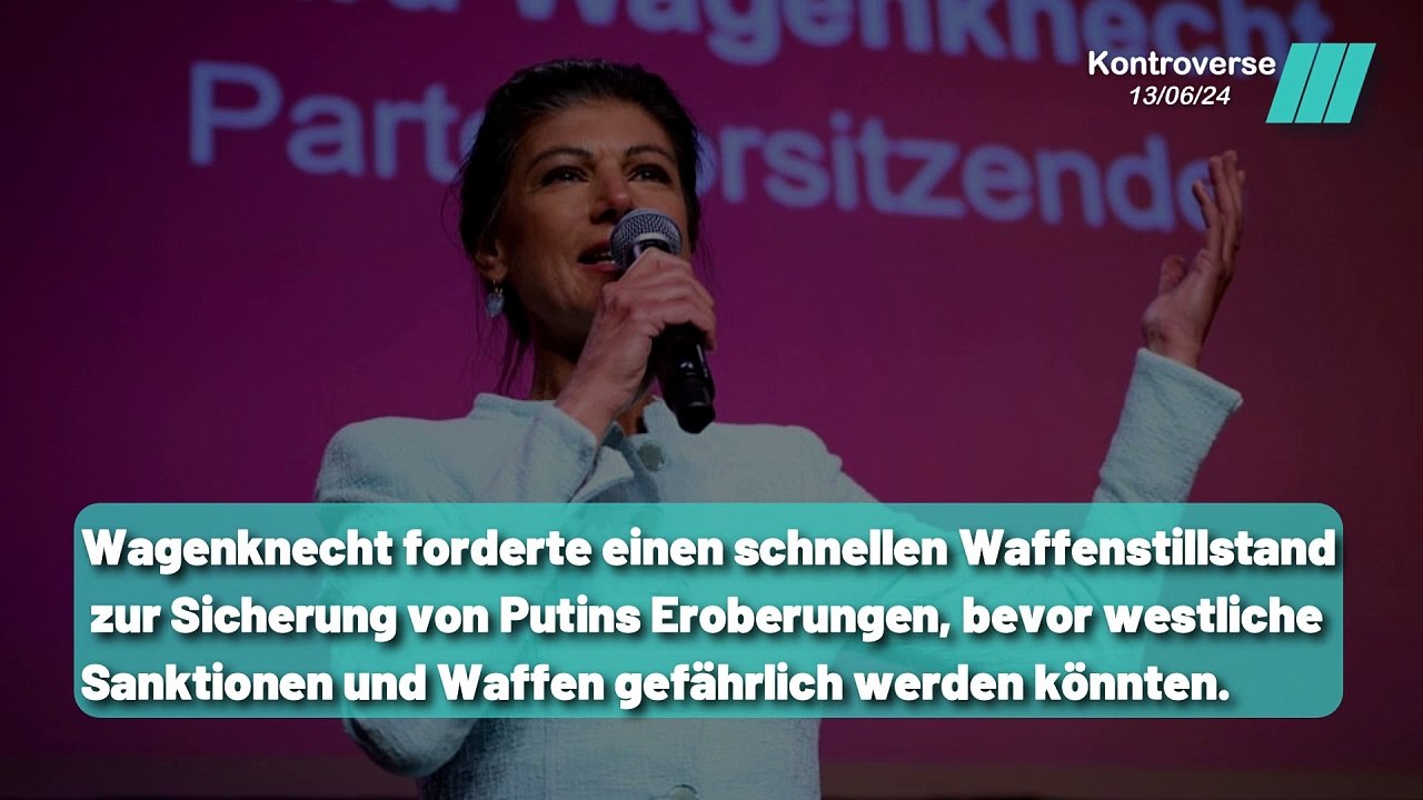 Wagenknechts umstrittene Positionen im Fokus