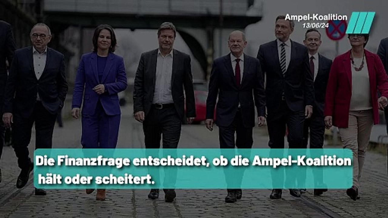 Finanzloch von 50-60 Milliarden Euro: Krise in der deutschen Regierung