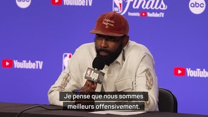 Mavericks - Irving : "Nous sommes meilleurs offensivement, ce n'est que mon opinion"