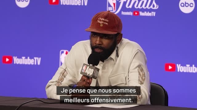 Mavericks - Irving : Nous sommes meilleurs offensivement, ce n'est que mon opinion
