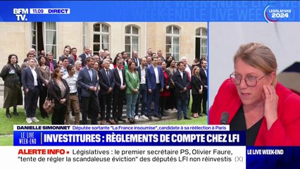 Download Video: Danielle Simonnet, députée sortante LFI, a appris sa non-investiture avec 