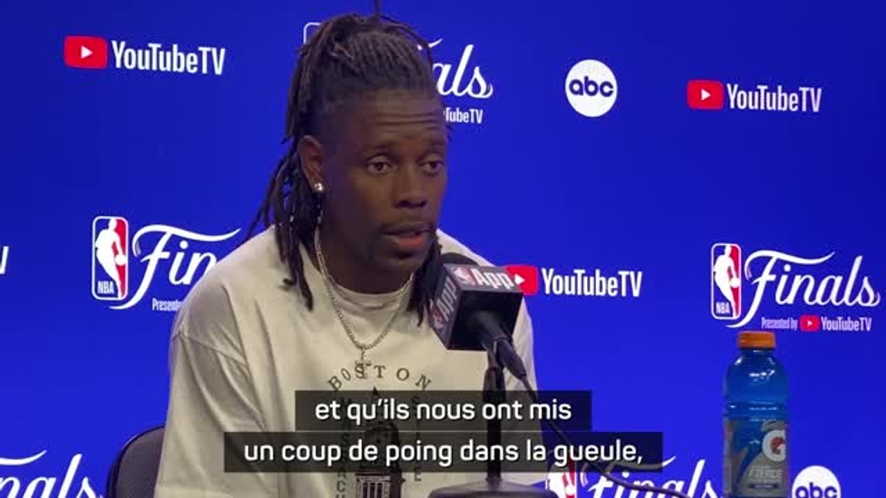 Celtics - Holiday : "Ils nous ont mis un coup de poing dans la gueule"