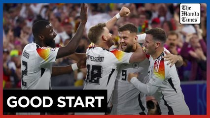 Host Germany crushes 10-man Scotland 5-1 in Euro 2024 opener