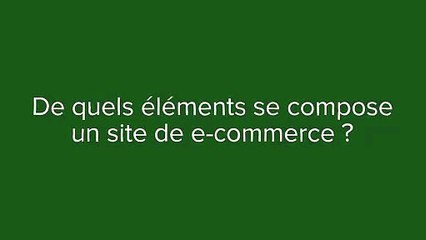 L'E-commerce, c'est quoi (définition, aide, lexique, tuto, explication)