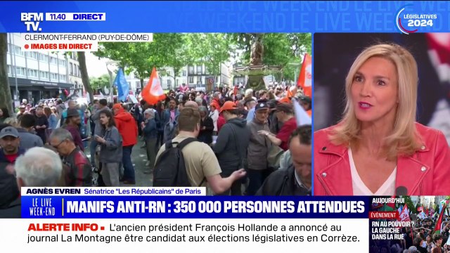 Les Français n'ont plus peur de l'extrême droite estime Agnès Evren, sénatrice Les Républicains