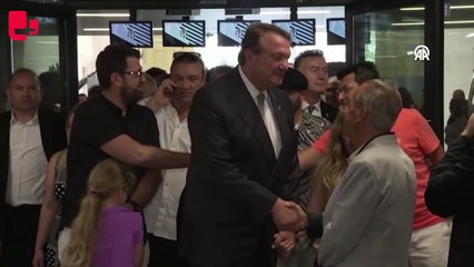 Beşiktaş Kulübünde bayramlaşma töreni