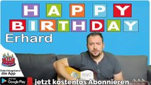 Happy Birthday, Erhard! Geburtstagsgrüße an Erhard