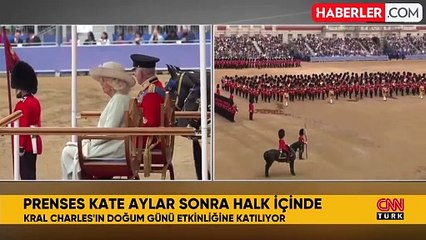 Kanserle mücadele eden Kate Middleton, aylar sonra halkın karşısına çıktı