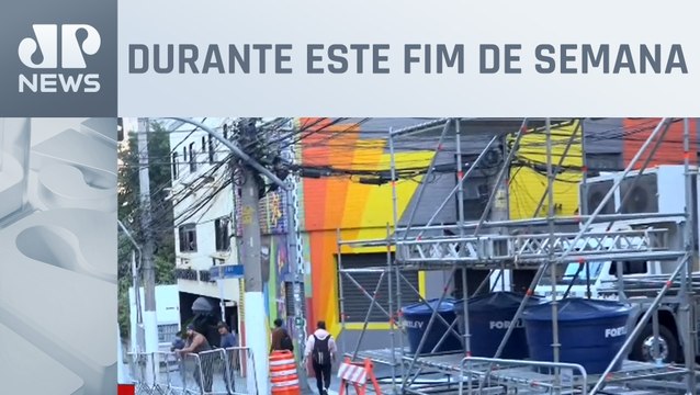 Trânsito nas imediações da Avenida Paulista é fechado