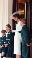 Las imágenes más tiernas de Kate Middleton con sus hijos George, Charlotte y Louis detrás de cámaras