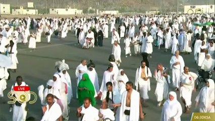 شاهد: مليون ونصف المليون مسلم على صعيد عرفة في يوم الحج الأكبر