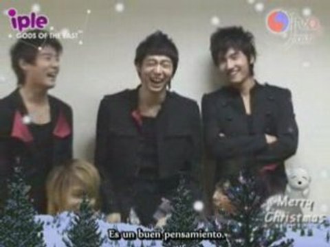 [SPfTVXQ] 071221 Iple Mensaje Navidad [KO_SP]