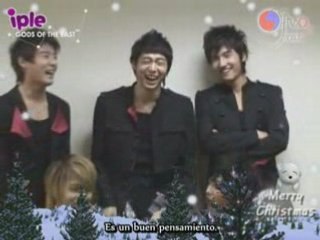 [SPfTVXQ] 071221 Iple Mensaje Navidad [KO_SP]