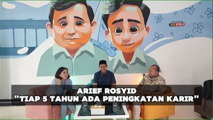 JPP Talk, Bedah Perjalanan Arief Rosyid Hingga Menjadi Komandan TKN Fanta