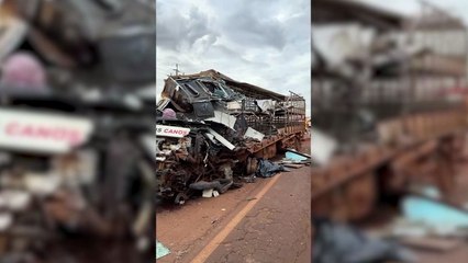 Caminhoneiro morre em trágico acidente na PR-182, entre Maripá e Candeia