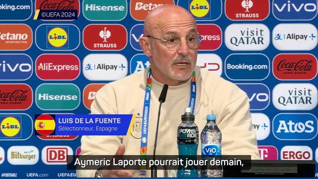 De La Fuente : Pour Laporte, nous avons décidé de ne pas prendre de risques
