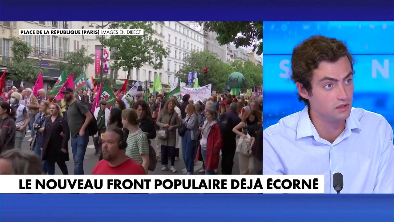 Nathan Devers : «Cette alliance de la gauche reprend le rêve du Front populaire pour faire une union contre-nature avec des gens qui, depuis 7 mois, ont dépassé toutes les lignes rouges de la République»