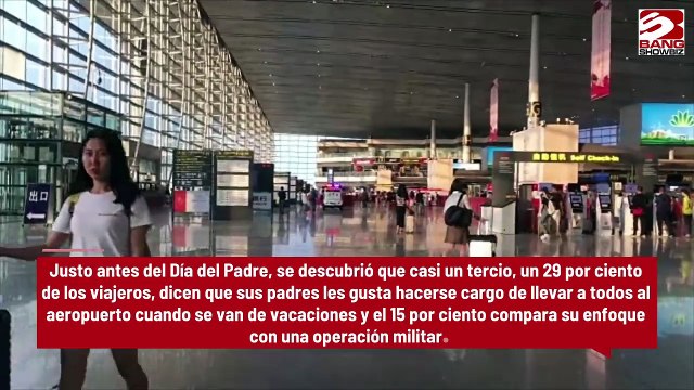 Nueva investigación que uno de cada seis padres aborda viajes al aeropuerto como una operación militar