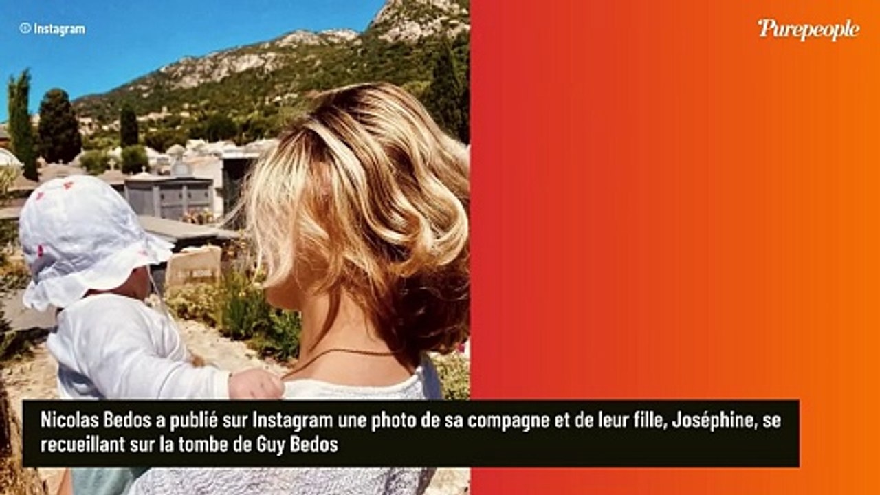 Avec sa compagne et sa fille que l'on voit pour la 1re fois, Nicolas Bedos rend un hommage touchant à son père Guy