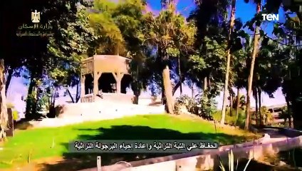 شاهد أعمال تطوير حديقة الأزبكية التراثية