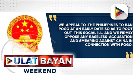 China, nanawagan sa Pilipinas na i-ban na ang POGO