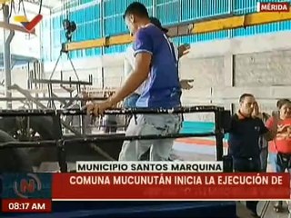 Mérida | Se pone en marcha la obra elegida por el pueblo en el mcpio. Santos Marquina
