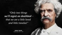 TOP 15 life lessons by MARK TWAIN are worth listening| help to change life