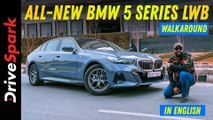 All-New BMW 5 Series LWB Walkaround | Exterior | Interior | Promeet Ghosh