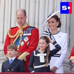 Kate Middleton, souriante, fait son retour en public à la parade d’anniversaire de Charles III