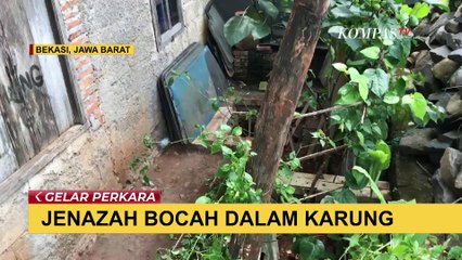 Jurnalis KompasTV Telusuri TKP Pencabulan dan Pembunuhan Bocah di Bekasi