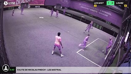 Faute de Nicolas FNEICH - Les Mistral