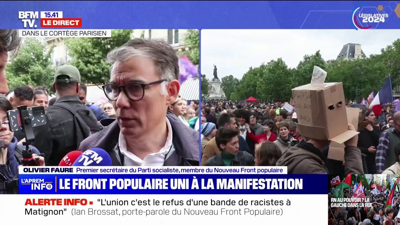 Frondeurs LFI non-investis aux législatives: "Il y a des femmes, des hommes, qui ont partagé tous nos combats jusqu'ici et qui méritent d'être parmi nous", réagit Olivier Faure (PS)