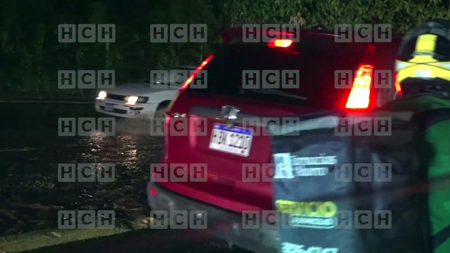 Taxista borracho «se hizo humo» tras quedar llantas arriba cerca de Infop | Móvil Emergencia TGU