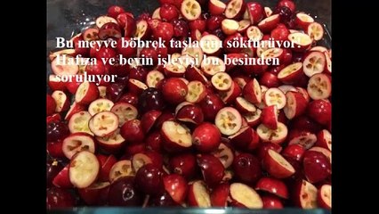 Bu meyve böbrek taşlarını söktürüyor! Hafıza ve beyin işleyişi bu besinden soruluyor