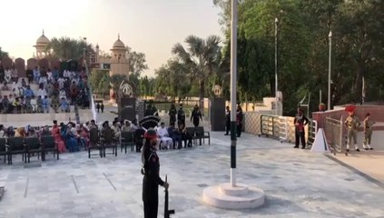 Zero Line border crossing Pakistan vs India