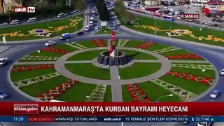 Kahramanmaraş'ta kurban bayramı heyecanı