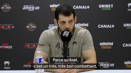 ARES 22 - Imavov : "Sola est un très, très bon combattant, il m'a surpris"