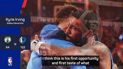 'Luka made a few people eat their words' - Irving hails Doncic