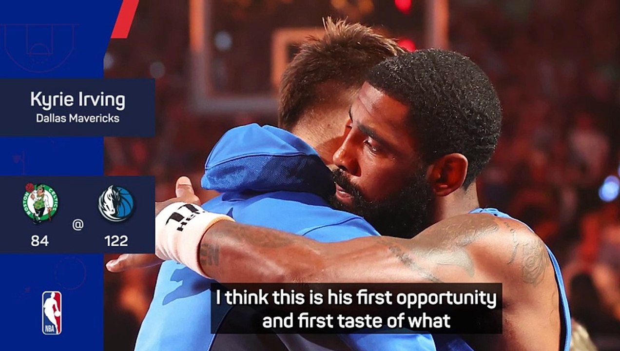 'Luka made a few people eat their words' - Irving hails Doncic