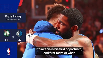 'Luka made a few people eat their words' - Irving hails Doncic