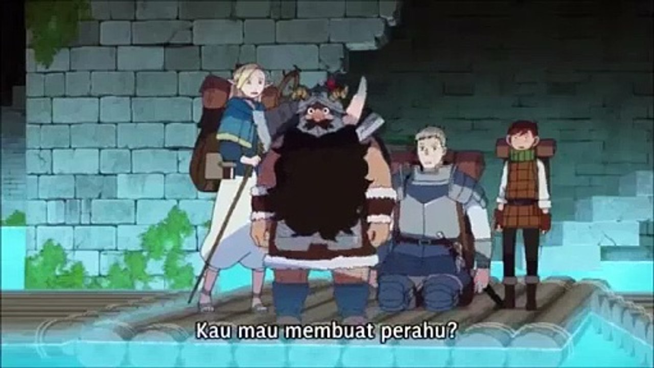 (Ep 7-9) 地牢食物 Ep 7,8,9 - Sub Indo (nourriture de donjon)(Delicious in Dungeon) (ダンジョン飯)