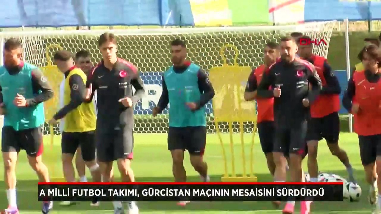 Milli Takım'da Gürcistan mesaisi sürüyor