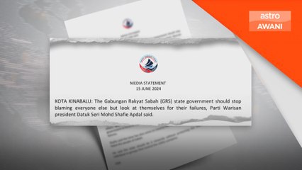 Download Video: GRS perlu henti salahkan orang lain - Shafie Apdal