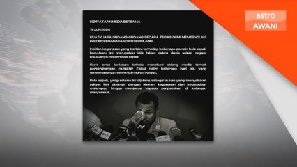 Wakil rakyat kerajaan, pembangkang gesa insiden keganasan dihentikan