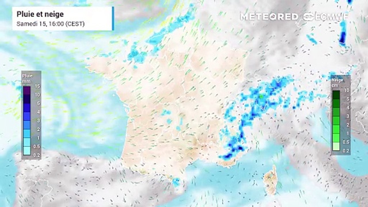 Orages en France