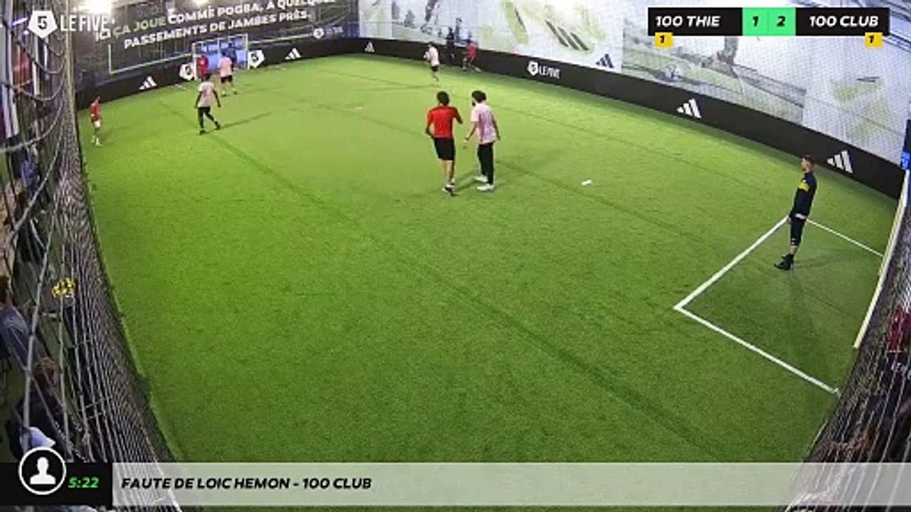 Faute de Loic Hemon - 100 CLUB