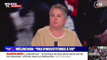 Frondeurs LFI non-investis aux législatives: "Je suis choquée par ces histoires de personnes", affirme Céline Verzeletti, investie à la place de Danielle Simonnet